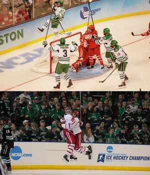 Image post by @everythingcollegehockey on Instagram