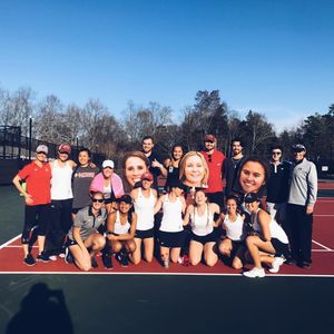 Image post by @davidsonwtennis on Instagram