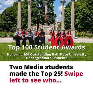 Image post by @ballstatemedia on Instagram