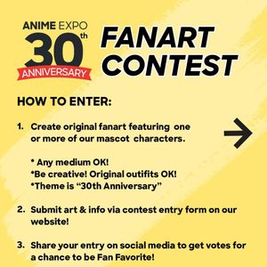 Image post by @animeexpo on Instagram