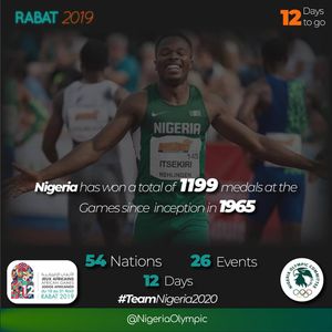 Image post by @nigeriaolympic on Instagram