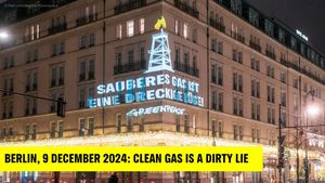 Image post by @Greenpeace on Twitter/X