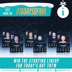 Image post by @easportsnhl on Instagram