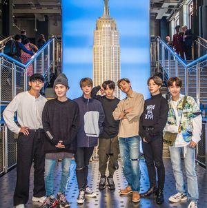 Image post by @EmpireStateBldg on Twitter/X