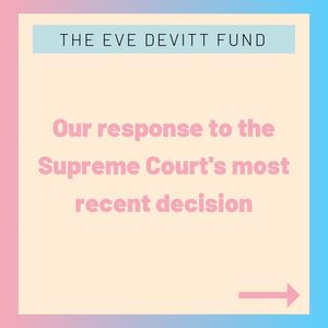 Image post by @evedevittfund on Instagram