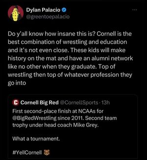 Image post by @obsessedwrestler on Instagram
