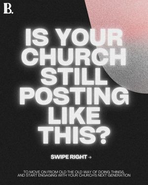 Image post by @betterchurchmedia on Instagram