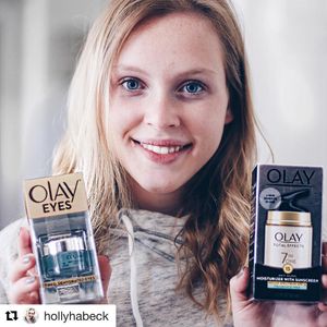Image post by @olay on Instagram