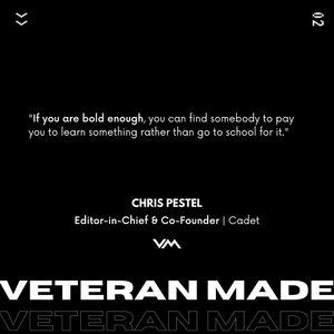 Image post by @veteranmadepod on Instagram