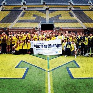 Image post by @umichathletics on Instagram