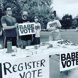 Image post by @babevote on Instagram