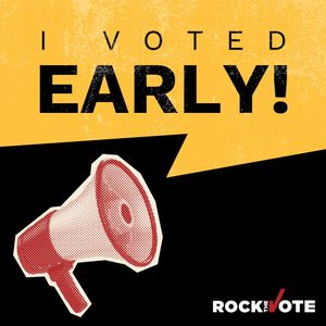 Image post by @rockthevote on Instagram