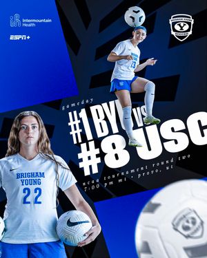 Image post by @byusoccer_w on Twitter/X