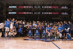 Image post by @DePaulHoops on Twitter/X