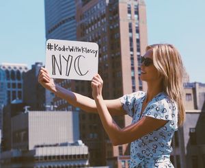 Image post by @karliekloss on Instagram