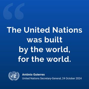 Image post by @unfoundation on Twitter/X