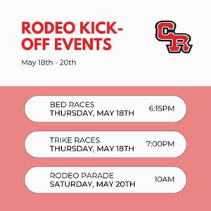 Image post by @cloverdalerodeo on Instagram