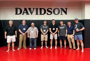 Image post by @davidsonwrestling on Instagram