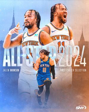 Image post by @sny_knicks on Twitter/X