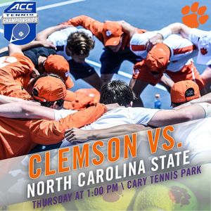 Image post by @clemsonmtennis on Instagram
