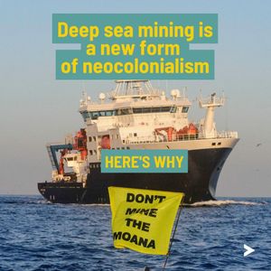 Image post by @greenpeaceusa on Instagram