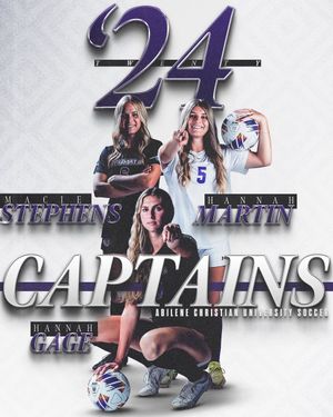 Image post by @ACU_Soccer on Twitter/X