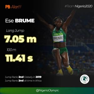 Image post by @nigeriaolympic on Instagram