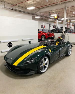 Image post by @ferrarilakeforest on Instagram