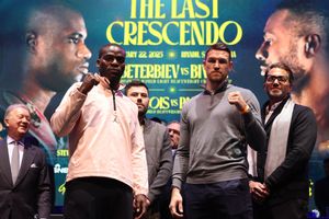 Image post by @MatchroomBoxing on Twitter/X