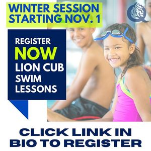 Image post by @Queens University of Charlotte Swimming on Facebook