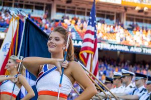 Image post by @uf_gatorettes on Instagram