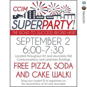 Image post by @ballstatemedia on Instagram