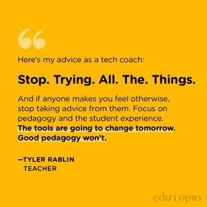 Image post by @edutopia on Instagram