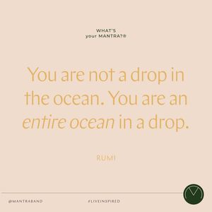 Image post by @mantra on Instagram