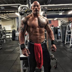 Image post by @therock on Instagram