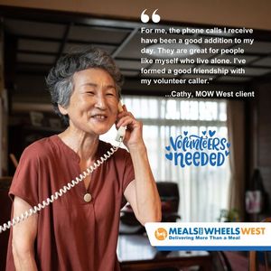 Image post by @mealsonwheelswest on Facebook