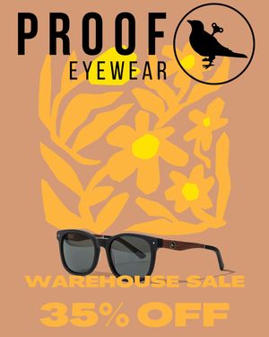 Image post by @proofeyewear on Instagram