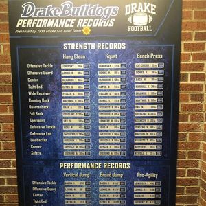 Image post by @drakebulldogsfb on Instagram