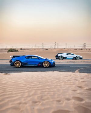 Image post by @Bugatti on Twitter/X