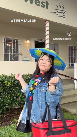 Video post by @mealsonwheelswest on Facebook