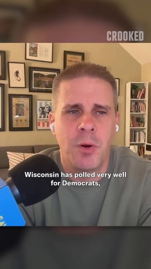 Video post by @CrookedMedia on Twitter/X