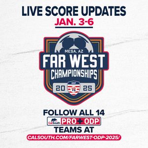Image post by @calsouthsoccer on Instagram