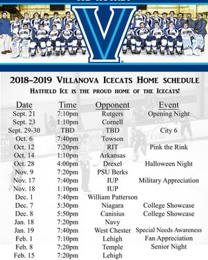Image post by @villanovahockey on Instagram