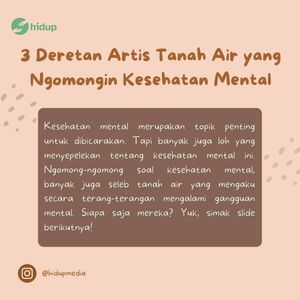 Image post by @hidupmedia on Instagram