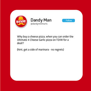 Image post by @dandyminimarts on Facebook