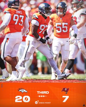 Image post by @Broncos on Twitter/X