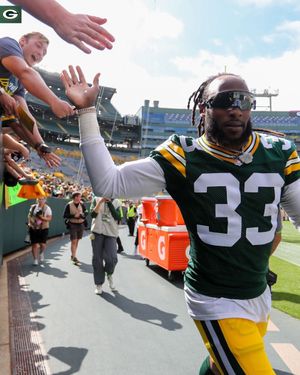Image post by @packers on Twitter/X
