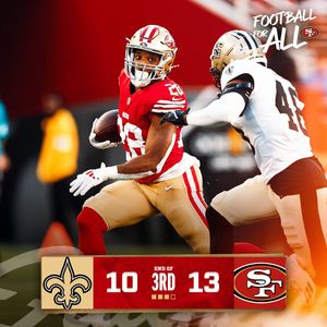 Image post by @49ers on Twitter/X