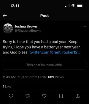 Image post by @Brent_Rooker12 on Twitter/X