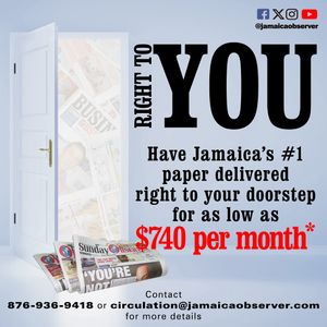 Image post by @jamaicaobserver on Instagram